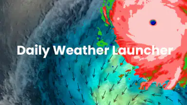 Daily Weather Launcher - Radar header