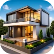 House Design Plan 3D icon