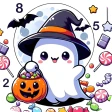 Cute Halloween Color icon