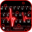 Neon Red Heartbeat Theme icon