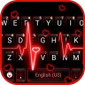Neon Red Heartbeat Theme icon