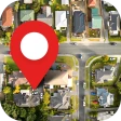 GPS Satellite View Earth Map icon