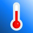 Real thermometer: Temperature icon