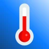 Real thermometer: Temperature icon