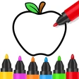 Toddler Coloring Book For Kids icon