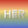 HER Lesbian, bi & queer dating icon