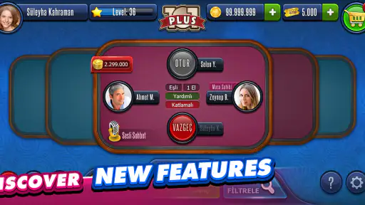 101 Okey Plus Rummy Board Game screenshot