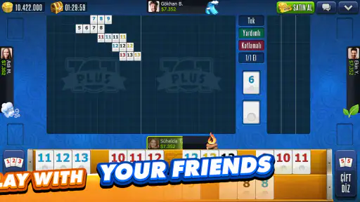 101 Okey Plus Rummy Board Game screenshot