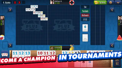101 Okey Plus Rummy Board Game screenshot