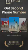 2nd Line+ Phone Number & eSIM screenshot