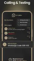 2nd Line+ Phone Number & eSIM screenshot