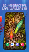 3D Fish Tank Live Wallpaper screenshot