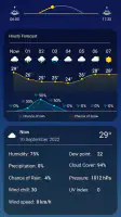 9Weather: Weather forecast screenshot