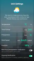 9Weather: Weather forecast screenshot