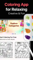 Adult Coloring Book - Bloom screenshot