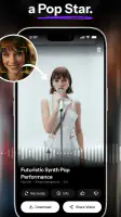 AI Music Video Generator: Yuna screenshot