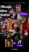 AI Music Video Generator: Yuna screenshot