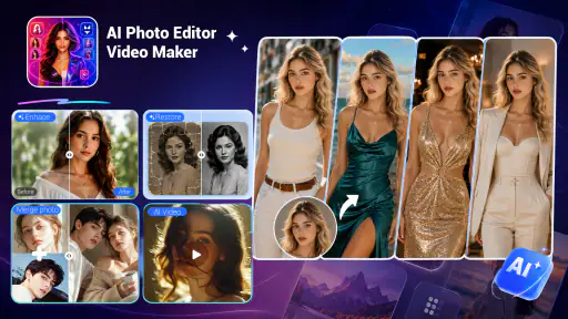 AI Photo Editor & Video Maker screenshot