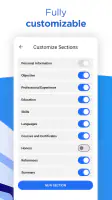 AI Resume Builder CV Maker PDF screenshot