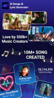 AI Song & Lyric Generator screenshot