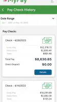 AllianceHCM MyPay screenshot