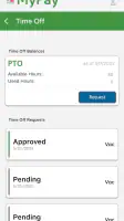 AllianceHCM MyPay screenshot