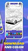 Animal coloring pages screenshot