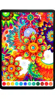 Paint by Number April Coloring screenshot