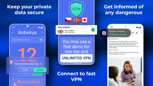 Antivirus - Cleaner + VPN screenshot
