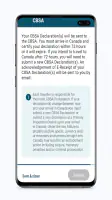 ArriveCAN screenshot