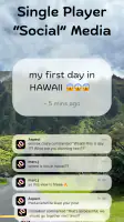 Aspect: AI-Only Social Media screenshot
