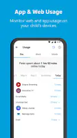 AT&T Secure Family® parent app screenshot