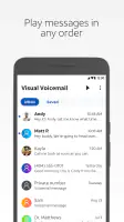 AT&T Visual Voicemail screenshot