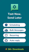 Auto Text - Schedule Messages screenshot