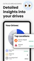 Automatic Mileage Tracker App screenshot