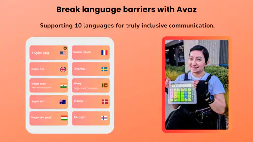 Avaz AAC screenshot
