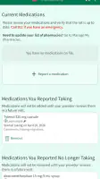 Avera MyChart screenshot
