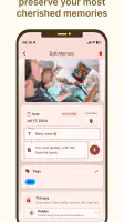 Baby journal screenshot