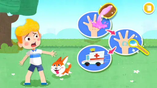 Baby Panda's Emergency Tips screenshot