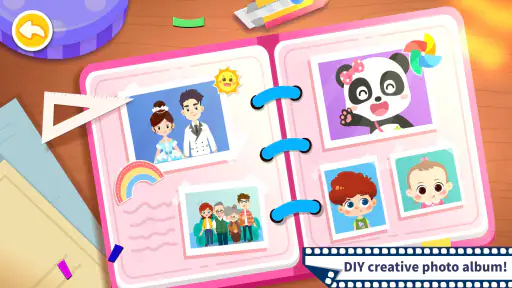 Baby Panda's Photo Studio screenshot