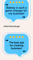 Bakesy: Home Bakery Biz App screenshot