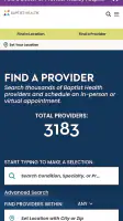 Baptist Health MyHealth screenshot