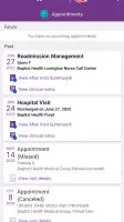 Baptist Health MyHealth screenshot