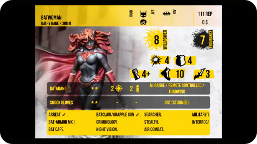Batman Miniature Game screenshot