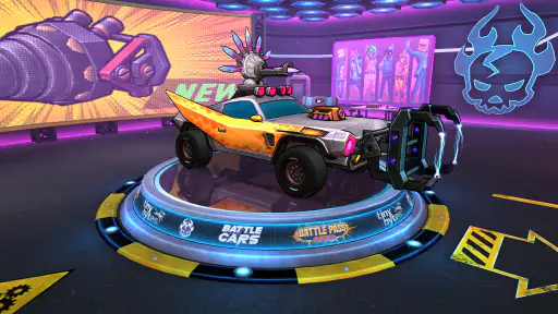Battle Cars: Nitro PvP Shooter screenshot