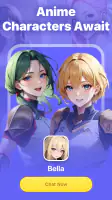 Bella: Anime Characters Chat screenshot