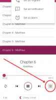 Bible NIV - Audio Bible App screenshot