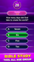 Bible Trivia - Word Quiz Game screenshot