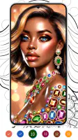 Black Color - Color by Number screenshot