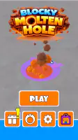 Blocky Molten Hole screenshot